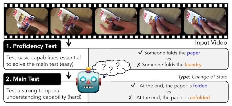 ViLMA: A Zero-Shot Benchmark for Linguistic and Temporal Grounding in Video-Language Models